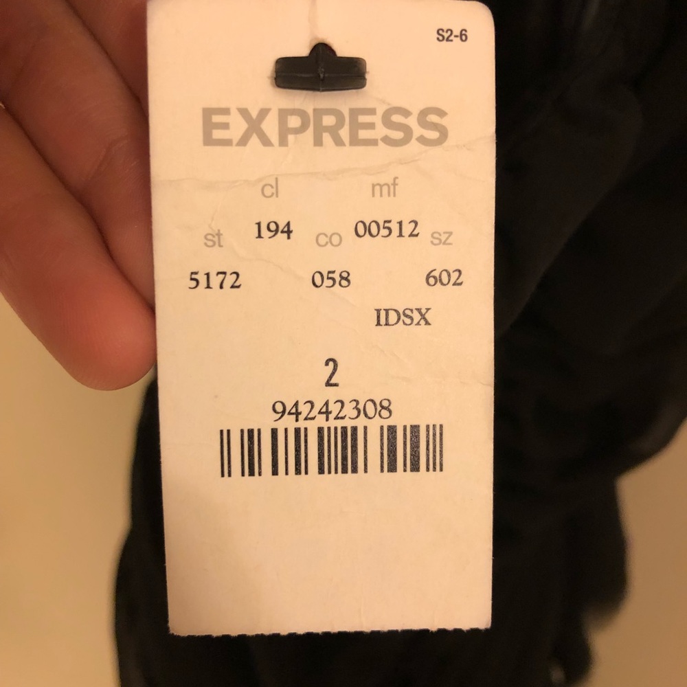 NEW women’s Express strapless dress